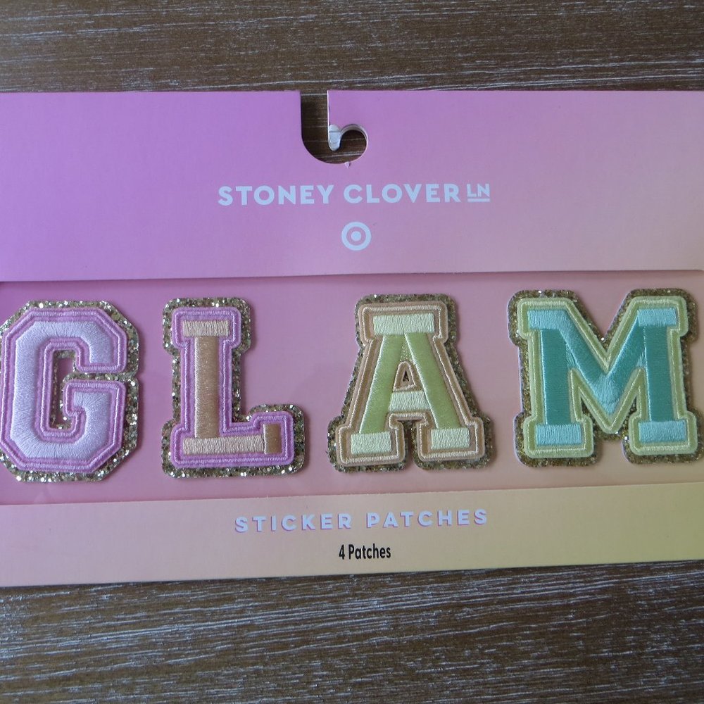 NEW Stoney Clover Lane GLAM Sticker Patch ~ TARGET~